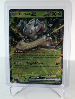 Pokémon TCG - Durant ex - Surging Sparks - Double Rare - 004/191
